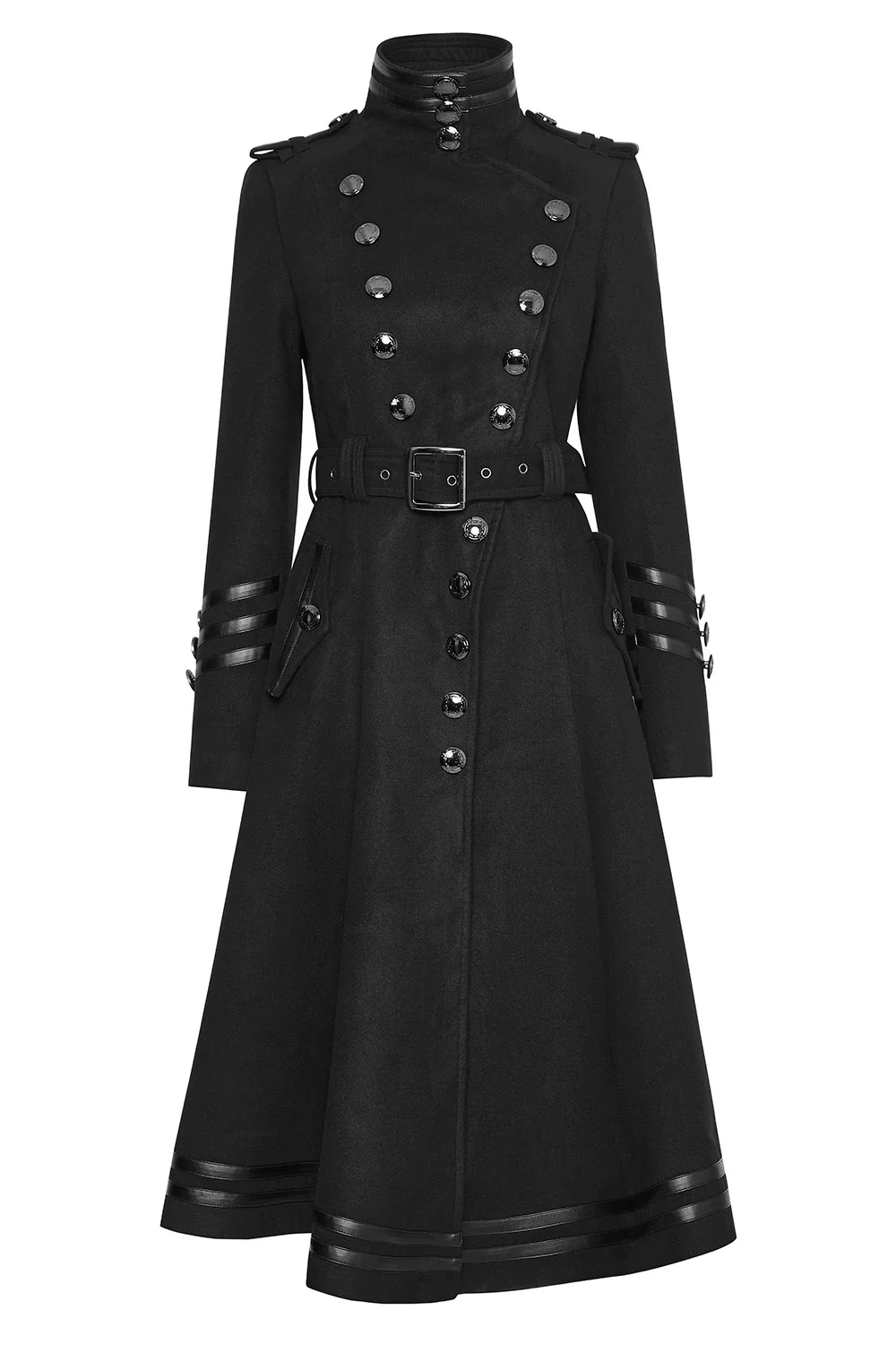 Seance Soldier Military Goth Coat - Image 6