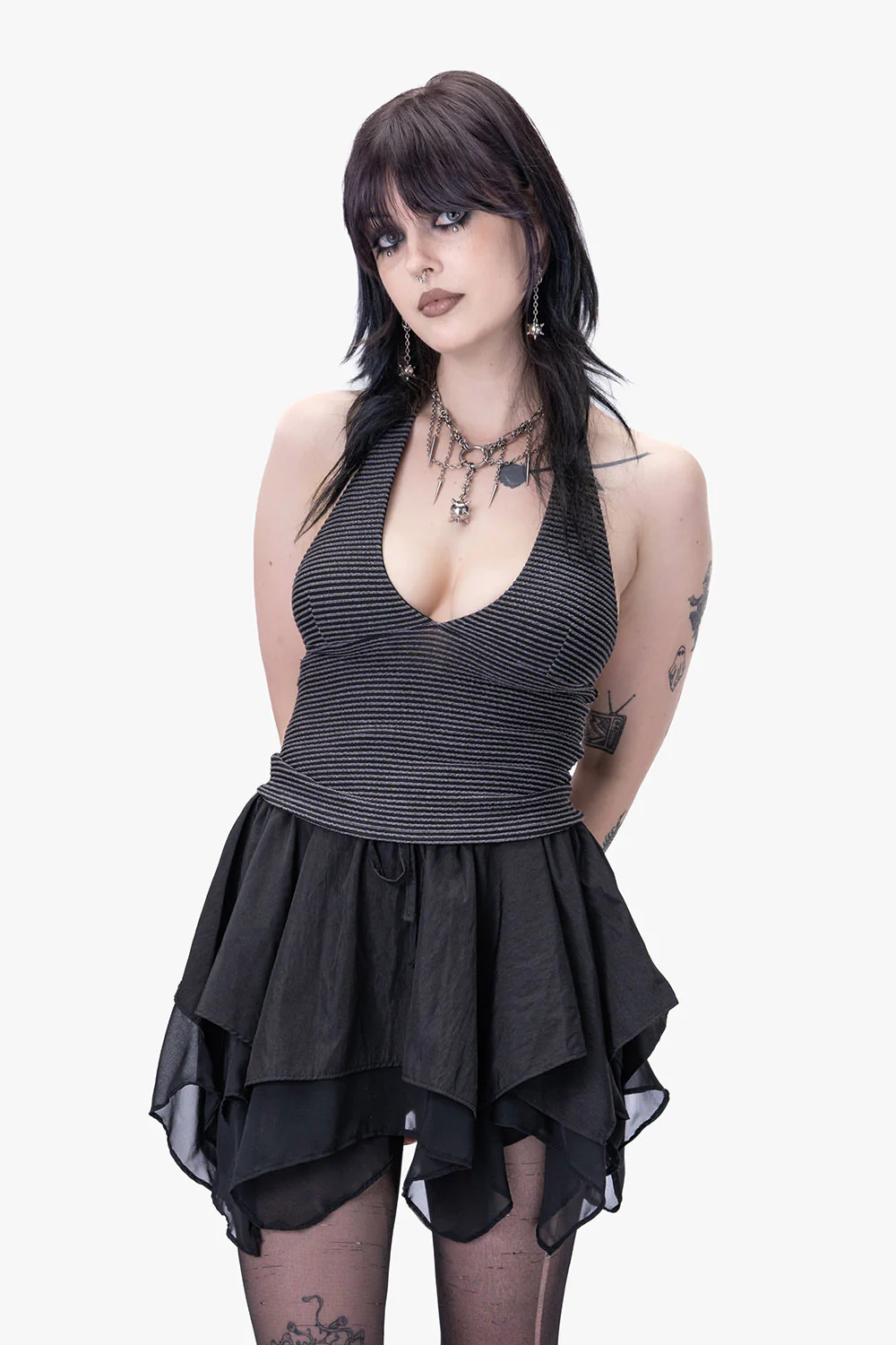 Selene Rib Halter Top