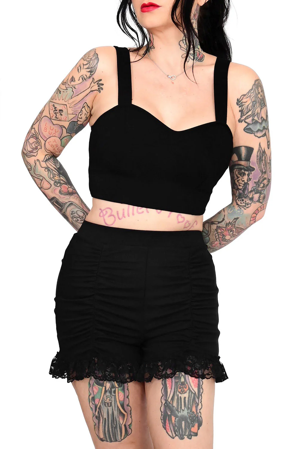 Signature Stretch Lace Bloomers Shorts - Image 6