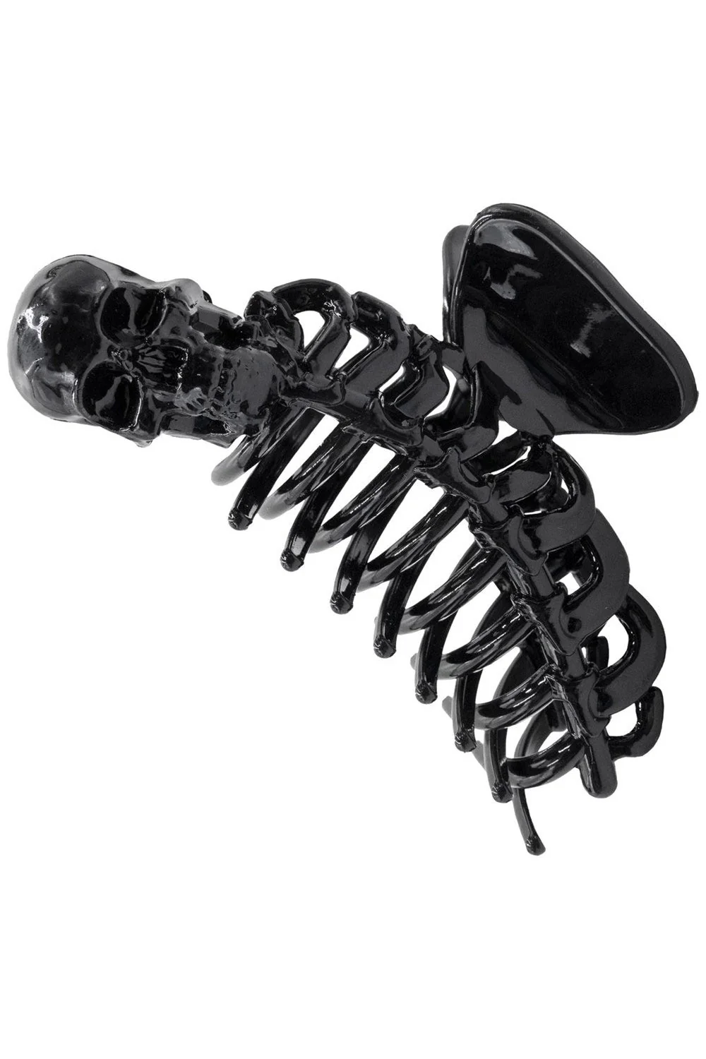 Skeleton Ribcage Hair Claw Clip [BLACK] - Image 3