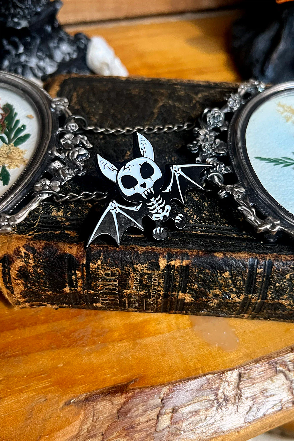 Skellybat Enamel Pin - Image 3