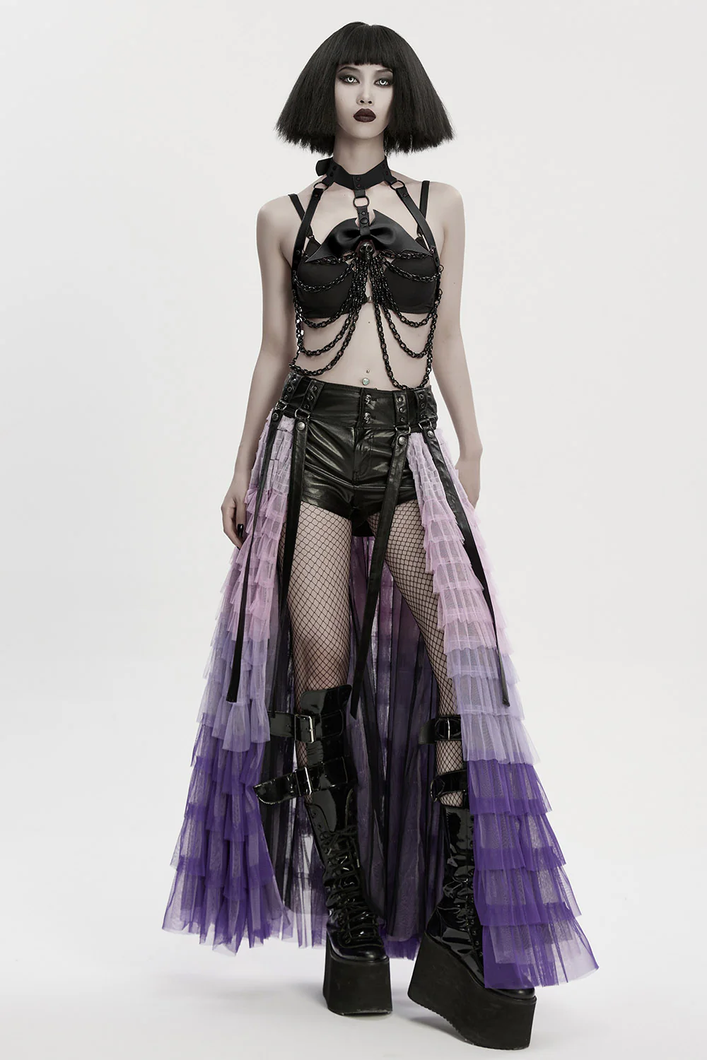 Skullbind Harness [Detachable Bat Bow] - Image 5