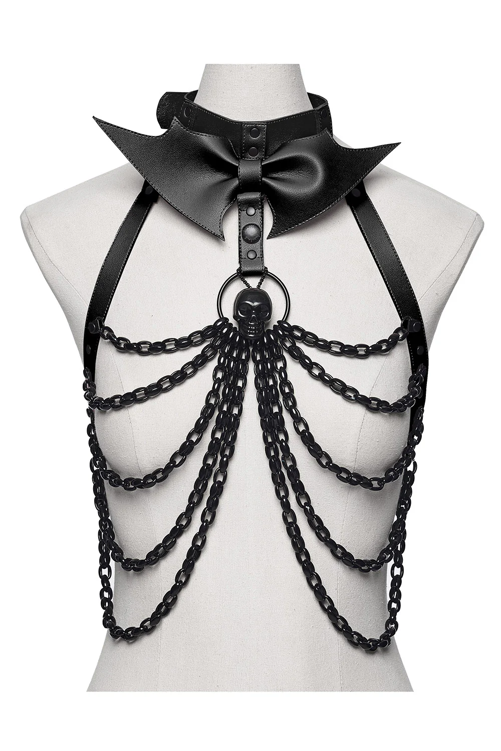 Skullbind Harness [Detachable Bat Bow] - Image 7