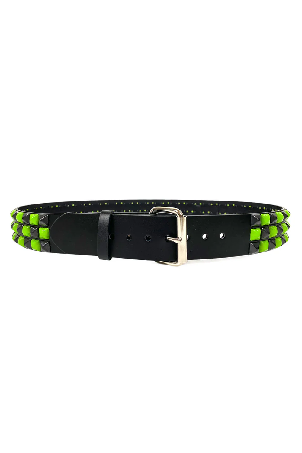 Slime Scene Checkered Belt [GREEN/BLACK] - Image 3