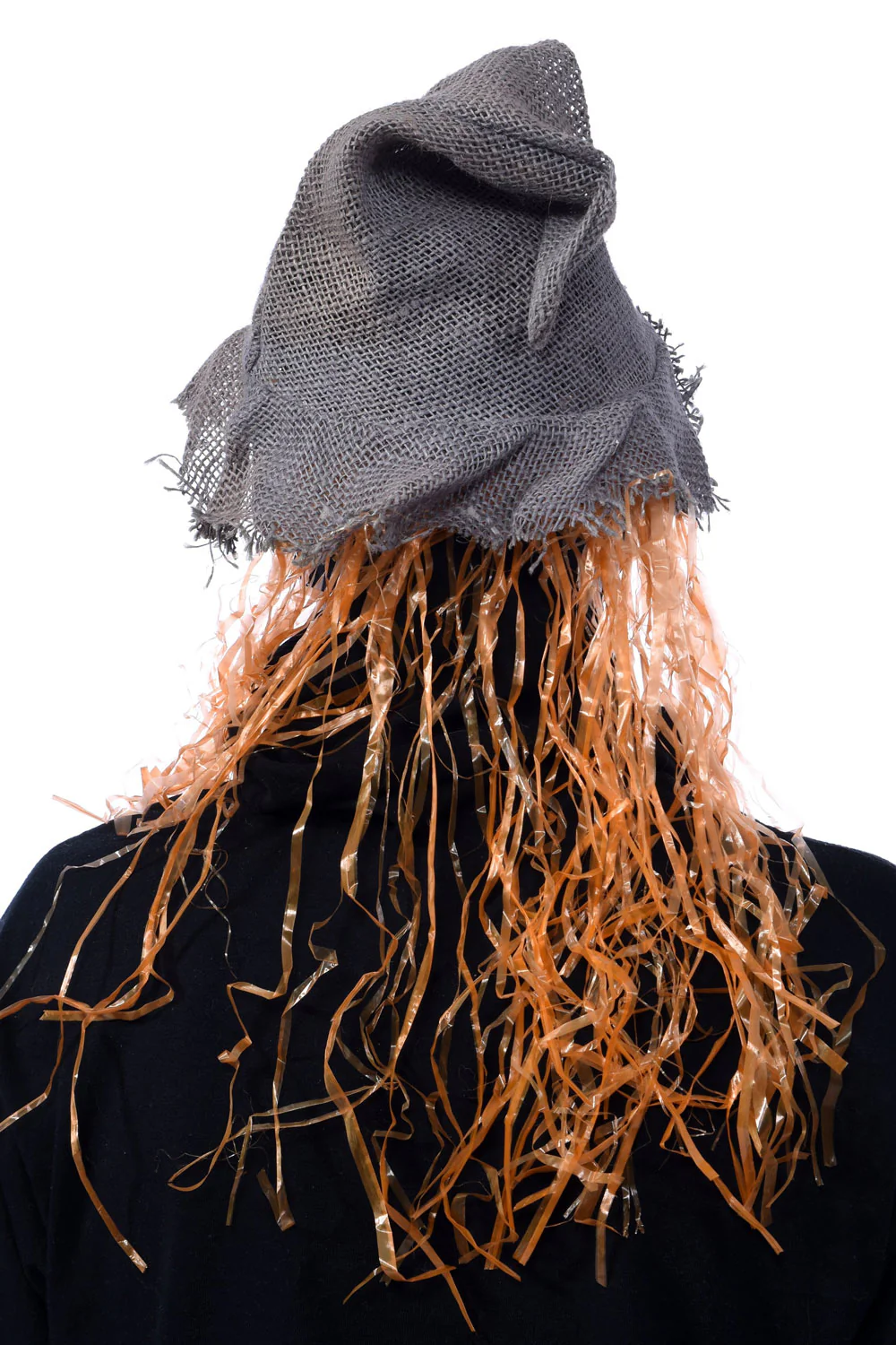 Smashing Jack-O-Lantern Scarecrow Latex Mask w/ Moving Mouth - Image 7