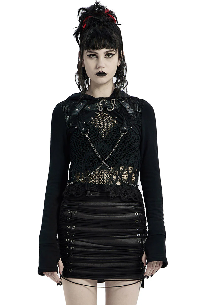Snake Enchantress Hooded Shrug