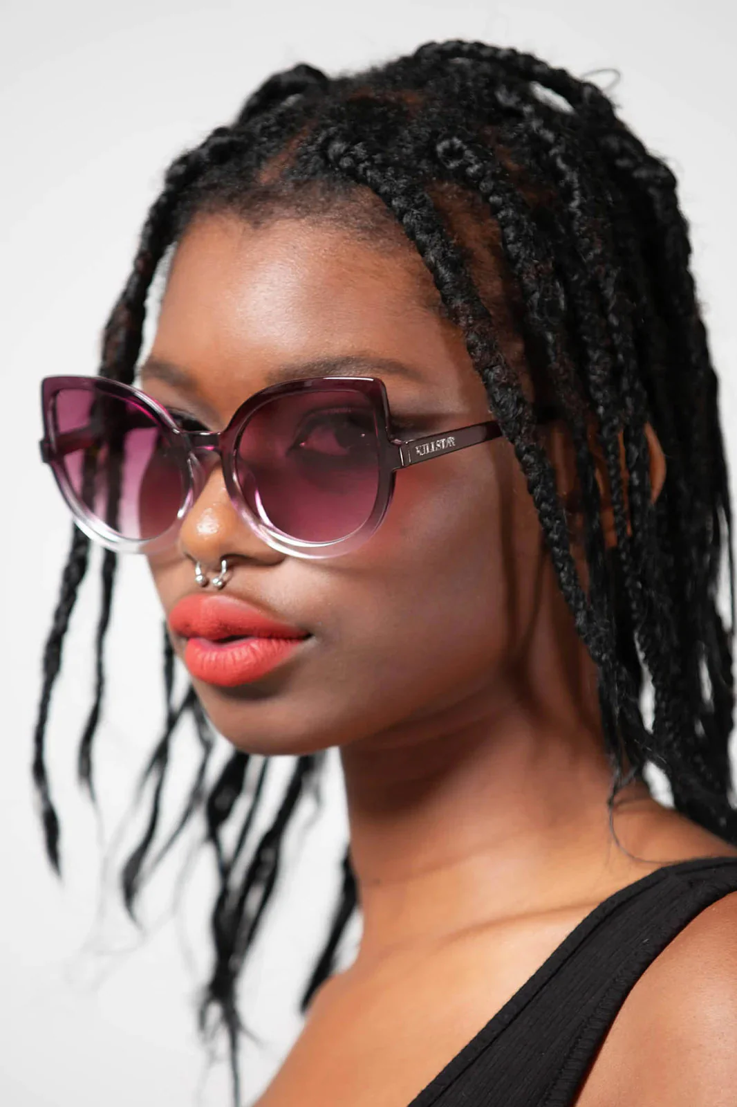 Space Kitty Sunglasses [PURPLE] - Image 3