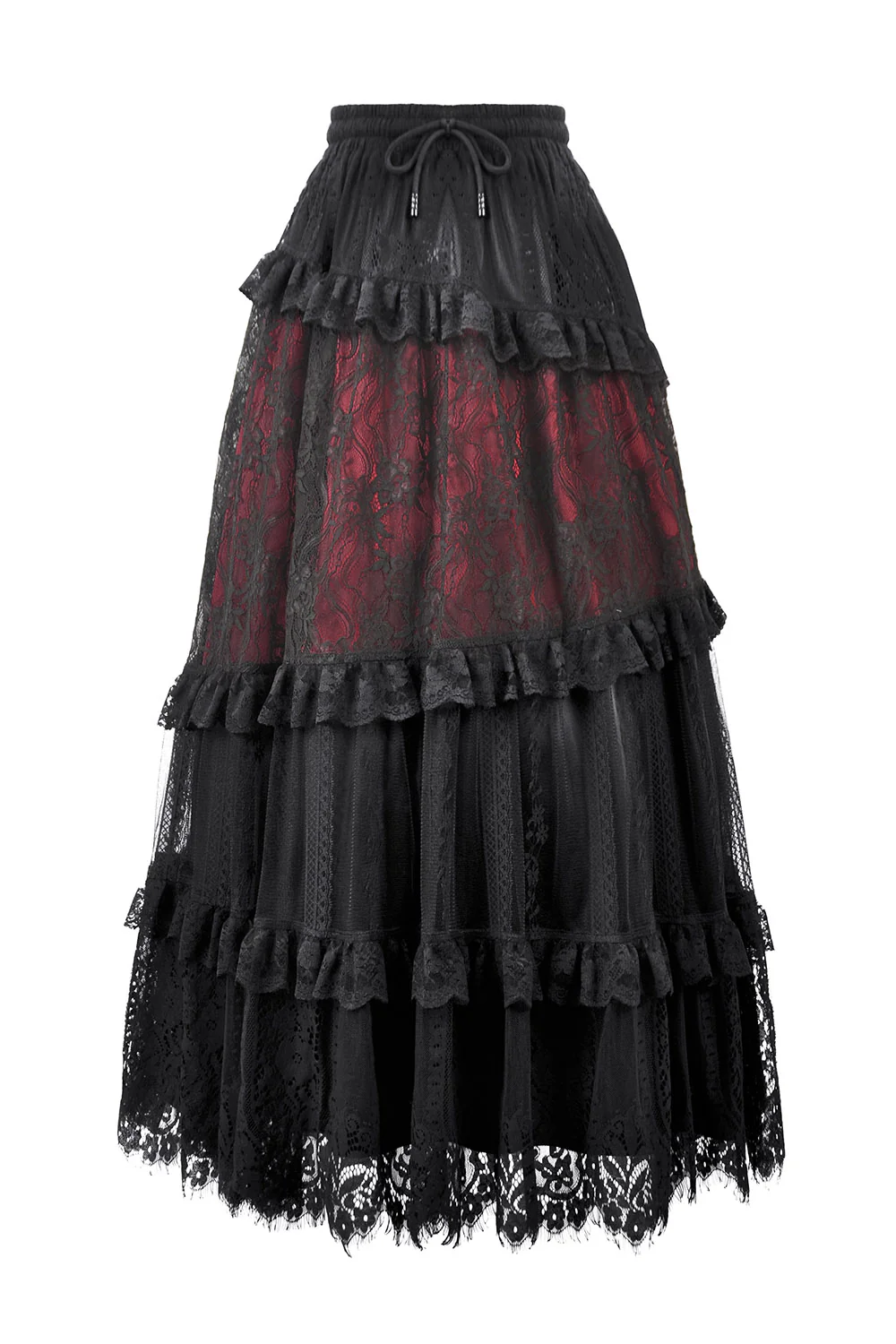 Spellstitch Patch Lace Maxi Skirt - Image 6