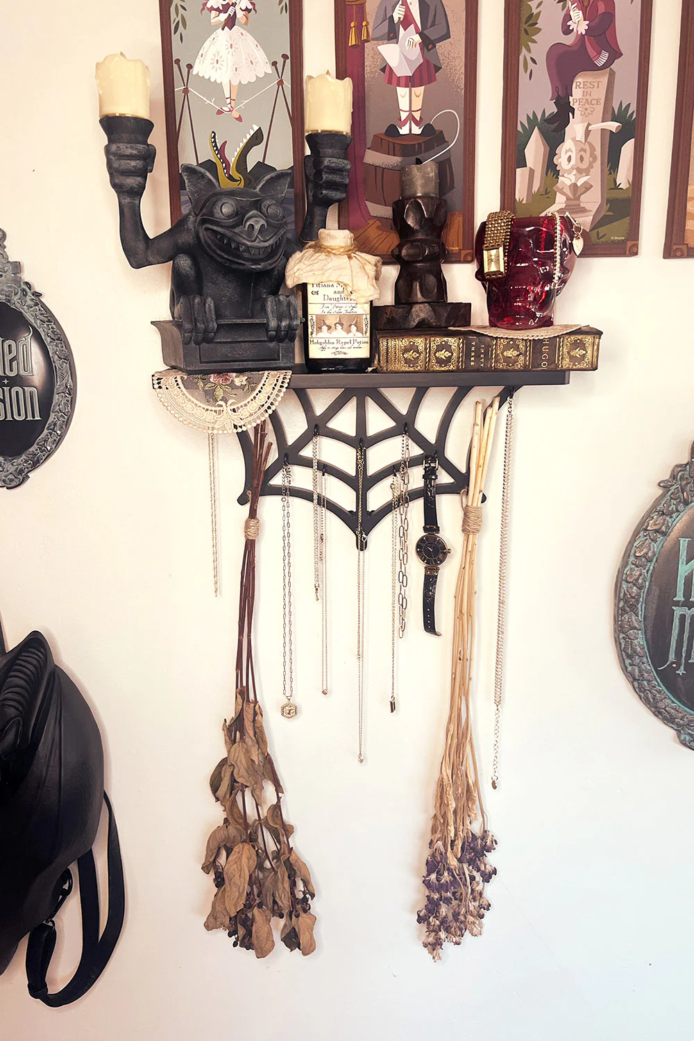 Spiderweb Jewelry Display Shelf - Image 11