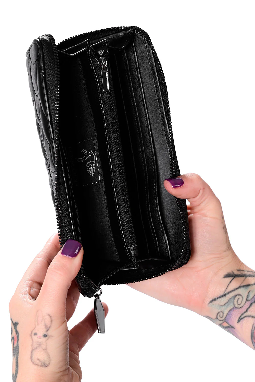 Spiderweb Wallet [Black/White] - Image 2