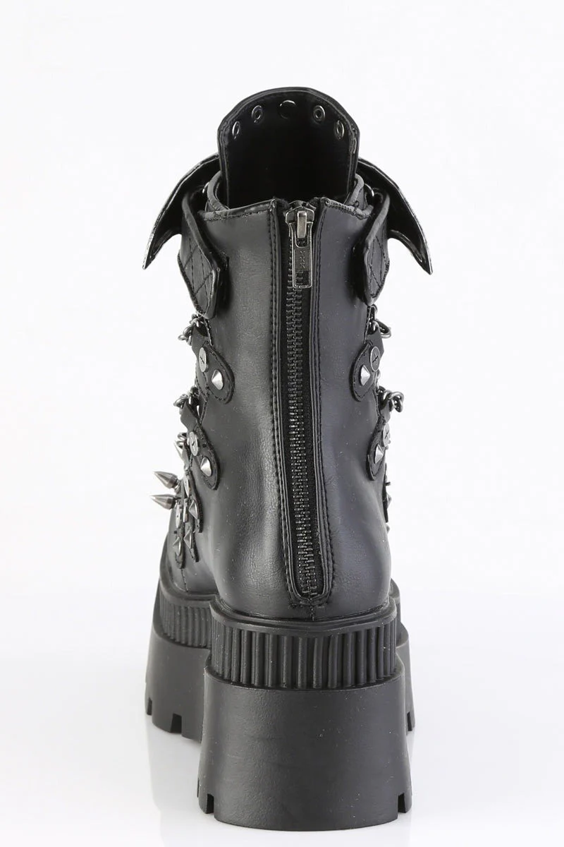 Spiked Vampire Bat Punk Platform Boots [WRATH-55] - Image 4