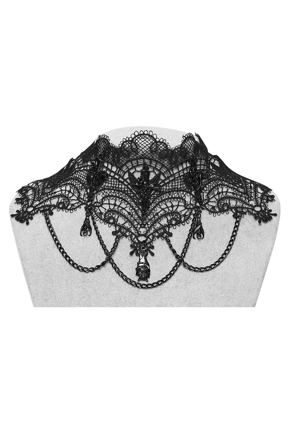 Spindle Spider Lace Choker - Image 6