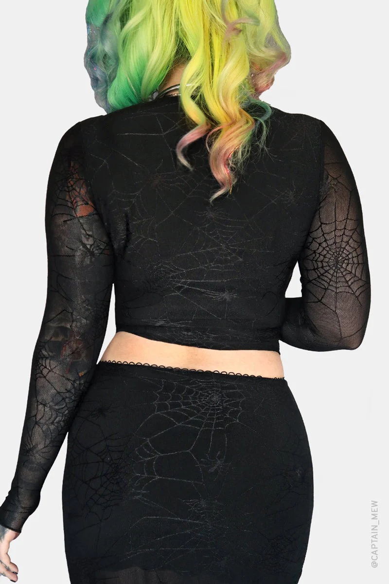 Spinnerette V-Neck Top - Image 8