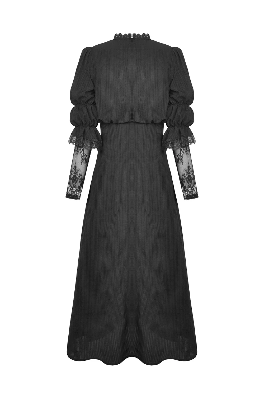 Spirits Past Victorian Goth Lace Dress - Image 7
