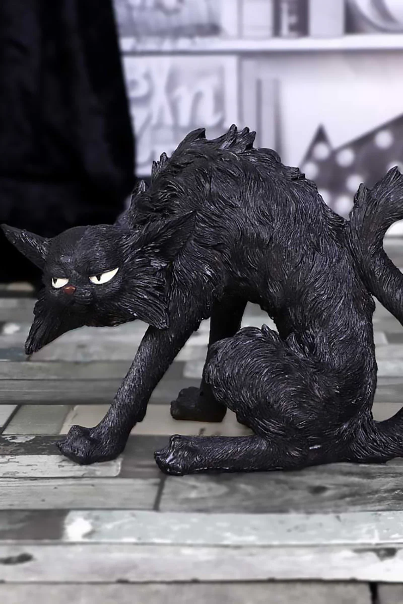 Spite Halloween Cat Sculpture [Large Size]