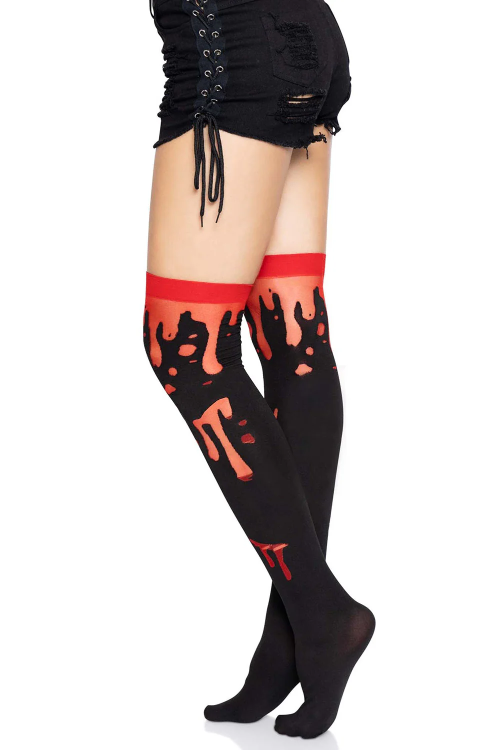 Splatter Thigh Highs - Image 4