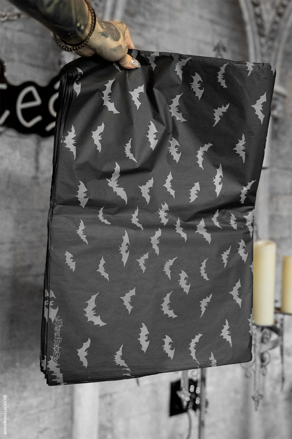 Spooky Bats Tissue Paper [100 Sheets]
