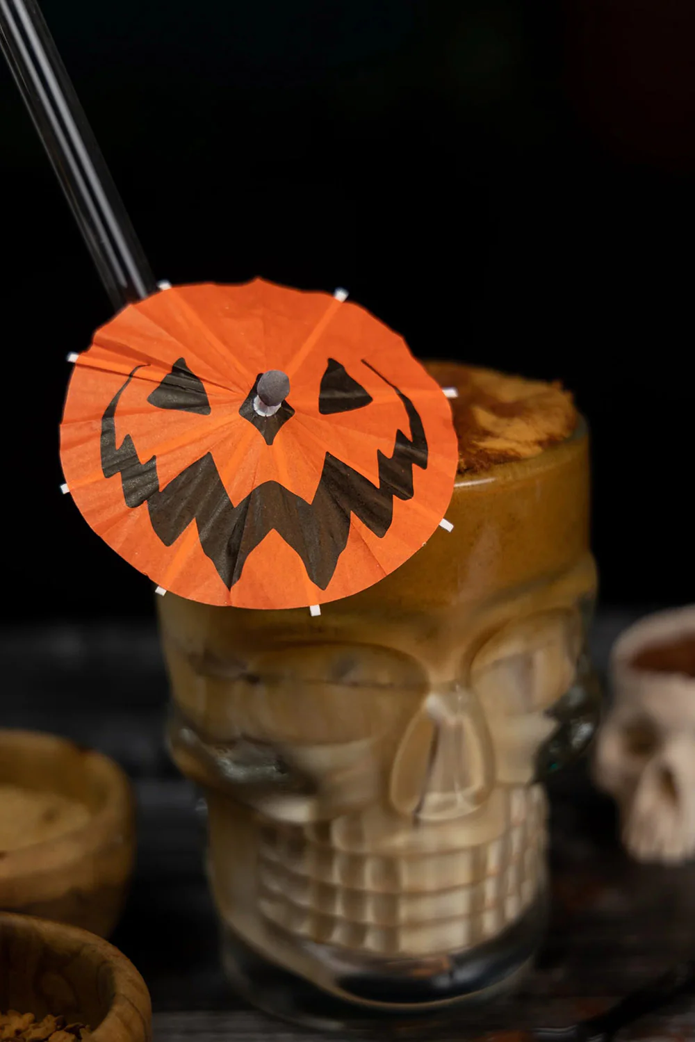 Spooky Cocktail Umbrellas [PUMPKIN] - Image 3