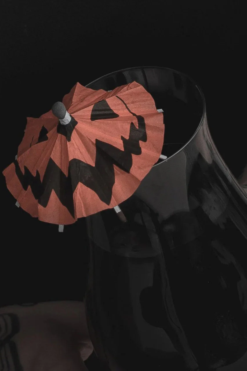 Spooky Cocktail Umbrellas [PUMPKIN] - Image 6