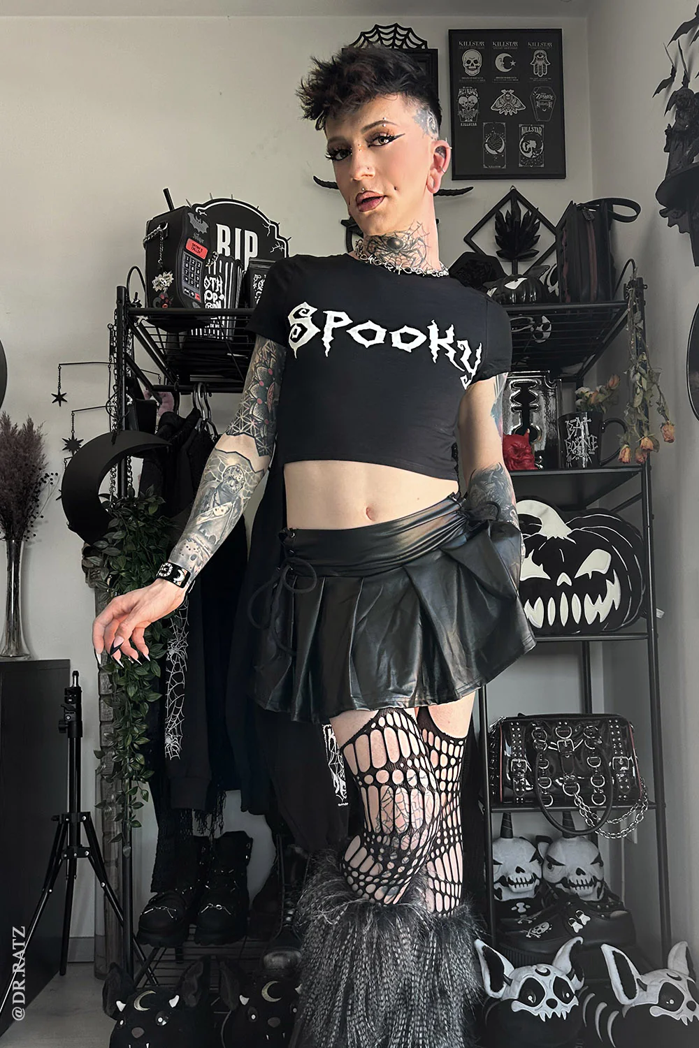 Spooky Crop Top - Image 2