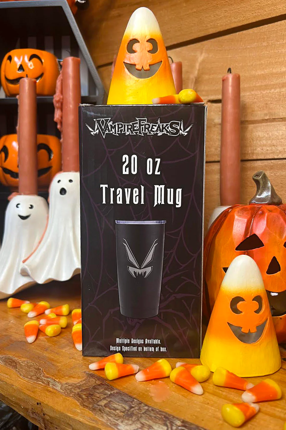 Spooky Season 20 oz Travel Mug - Image 9