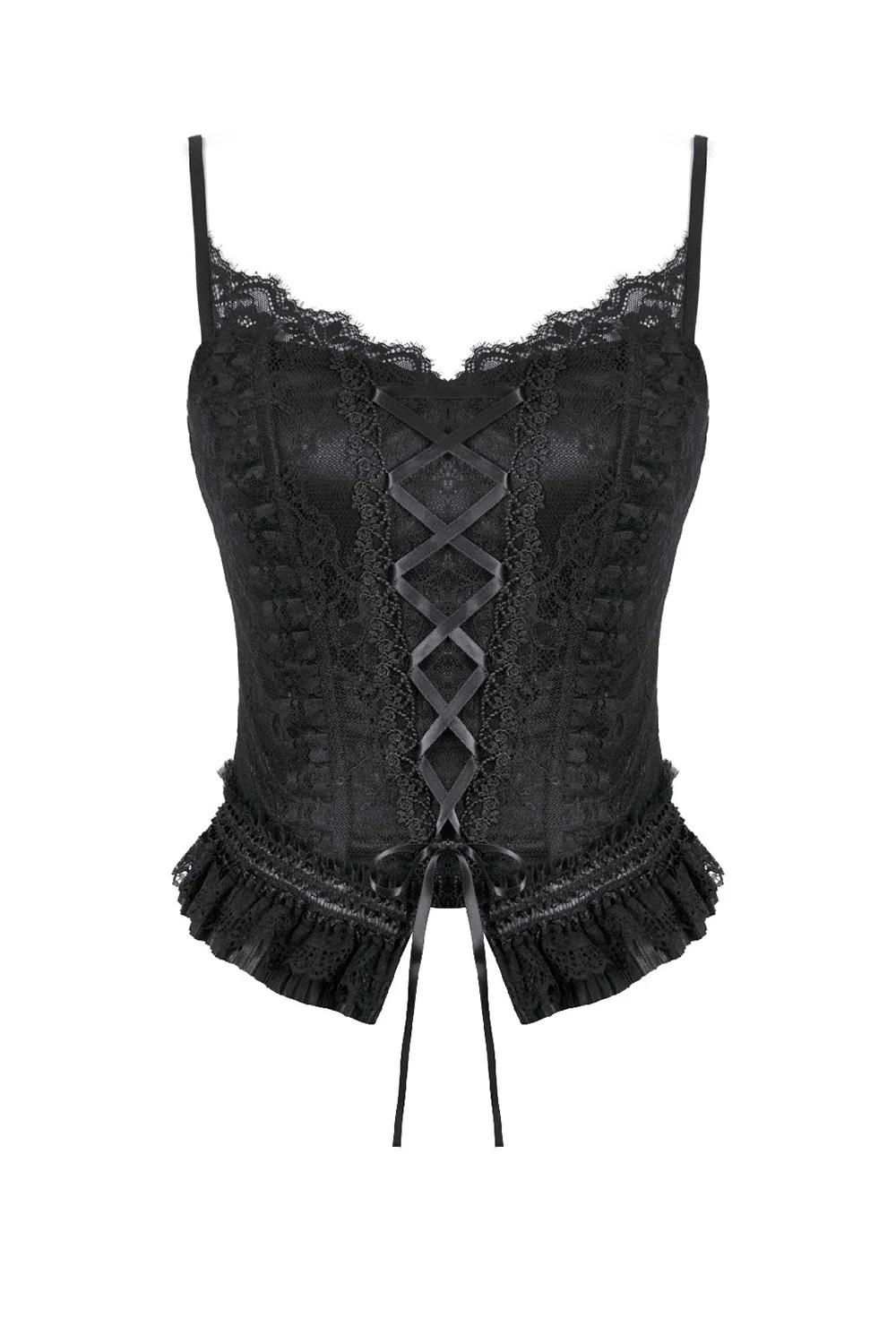 Stardust Lace Tank Top Bustier - Image 5