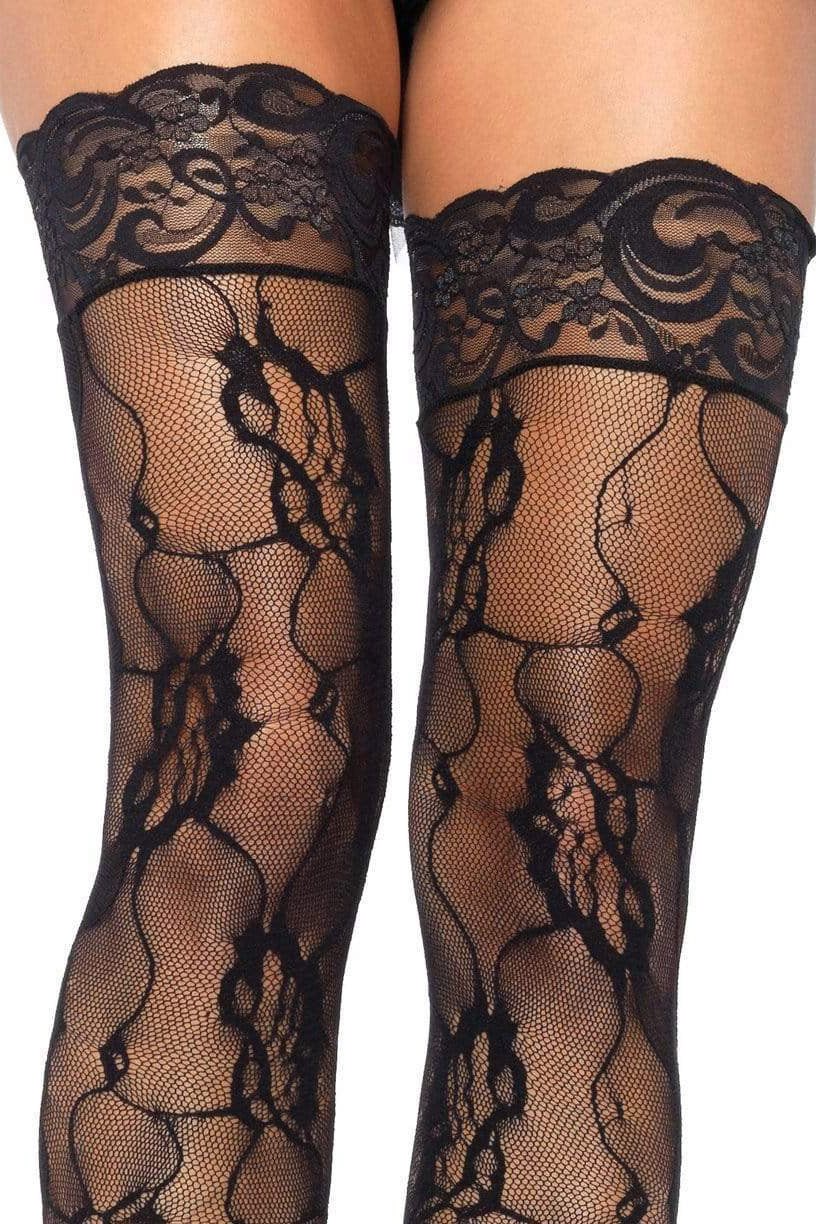 Steampunk Lace Thigh Highs - Image 2