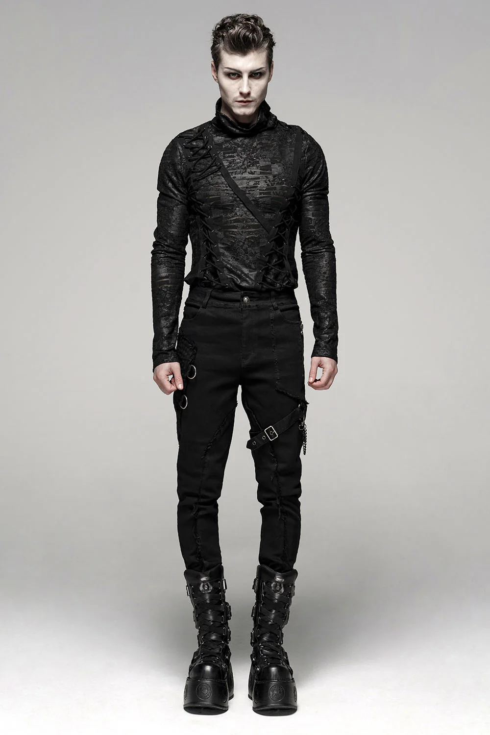 Stitched Corpse Distressed Pants - Image 2