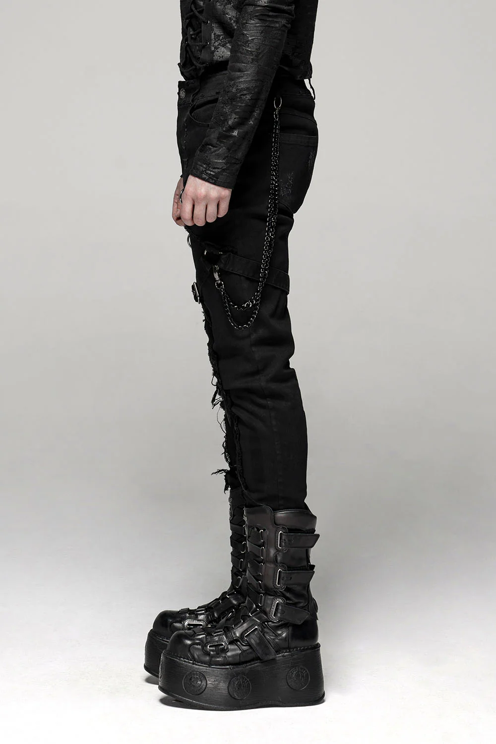 Stitched Corpse Distressed Pants - Image 3