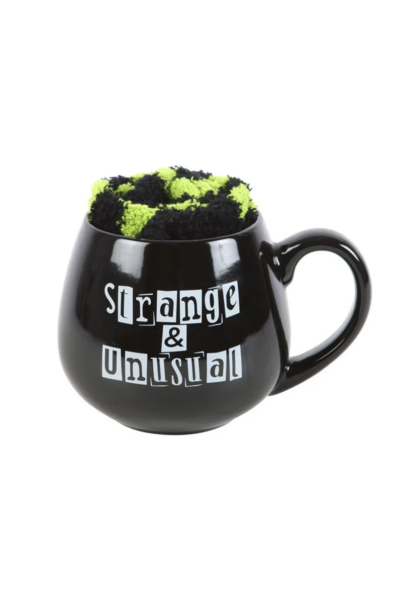 Strange & Unusual Gothic Mug & Socks Set - Image 2