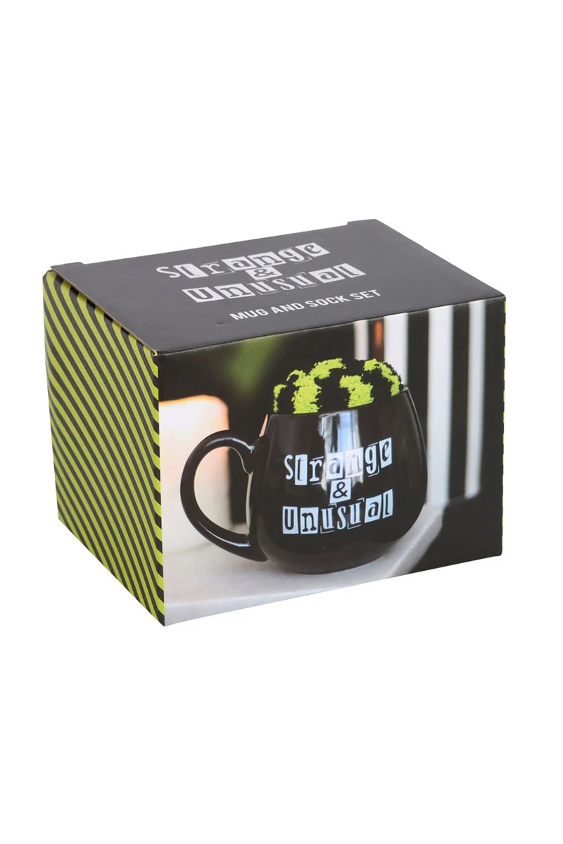 Strange & Unusual Gothic Mug & Socks Set - Image 5