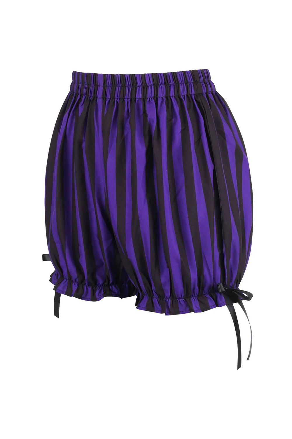 Striped Bloomers [Purple/Black] - Image 2