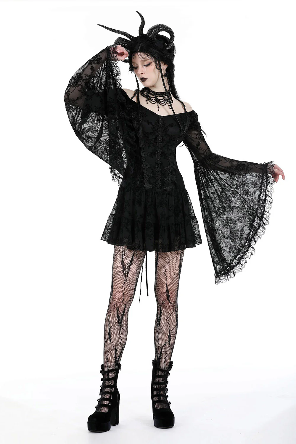 Summertime Sadness Lace Dress - Image 7