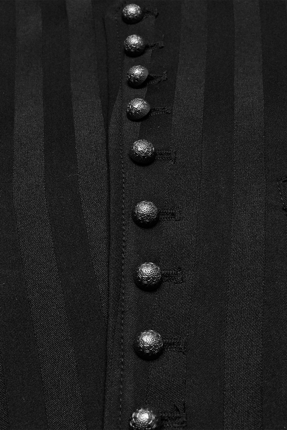 Sweeney Striped Waistcoat [Black] - Image 8