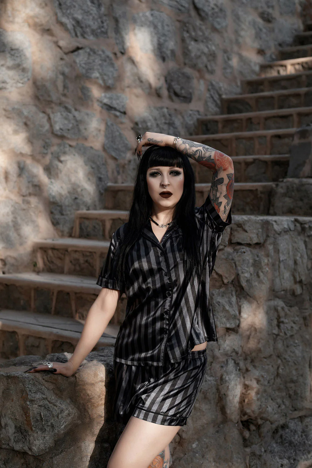 Sweeney's Slumber | 4-Piece Sleepwear Set - Image 3