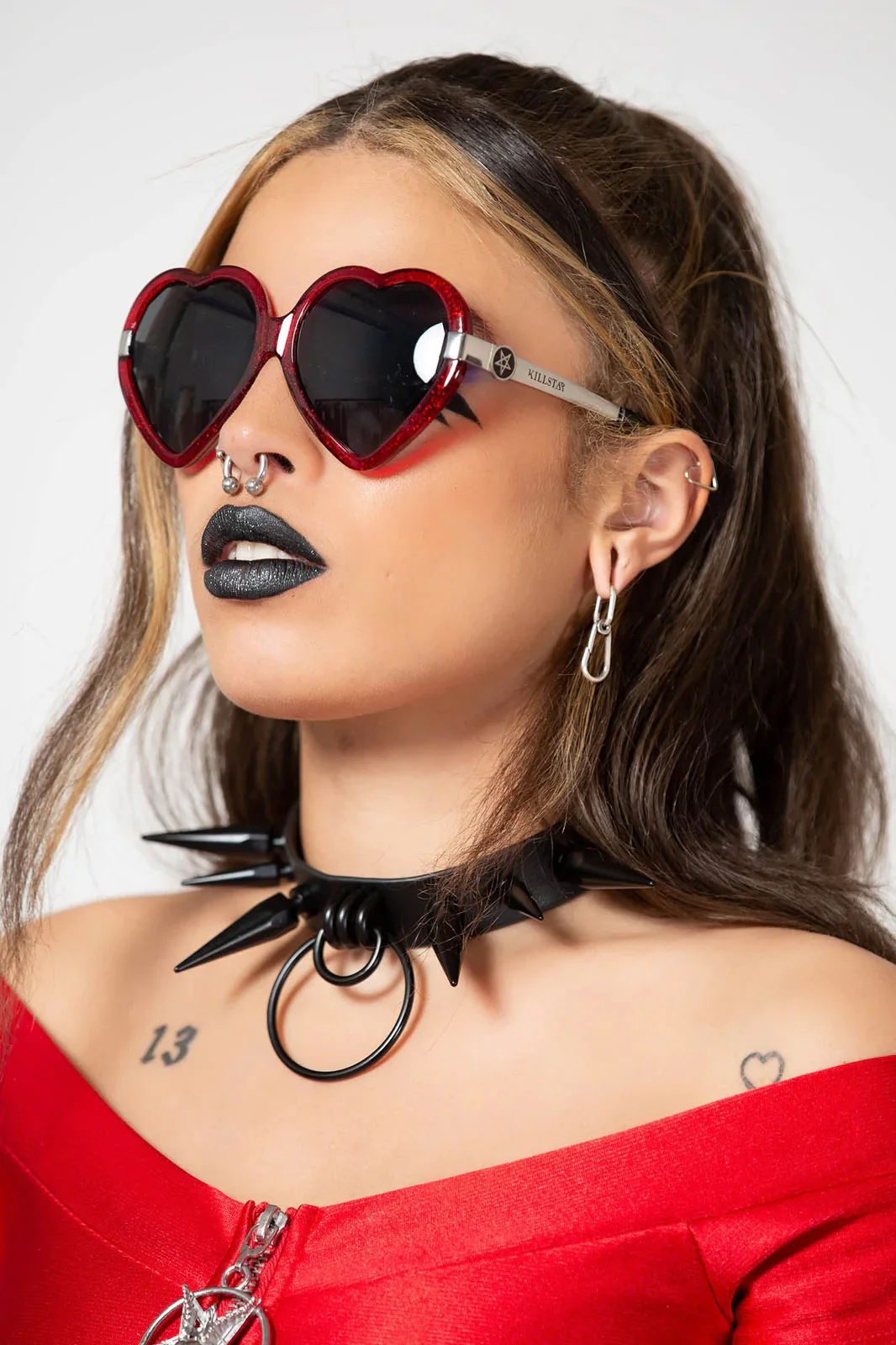 Synchro Spike Choker [MATTE BLACK] - Image 5
