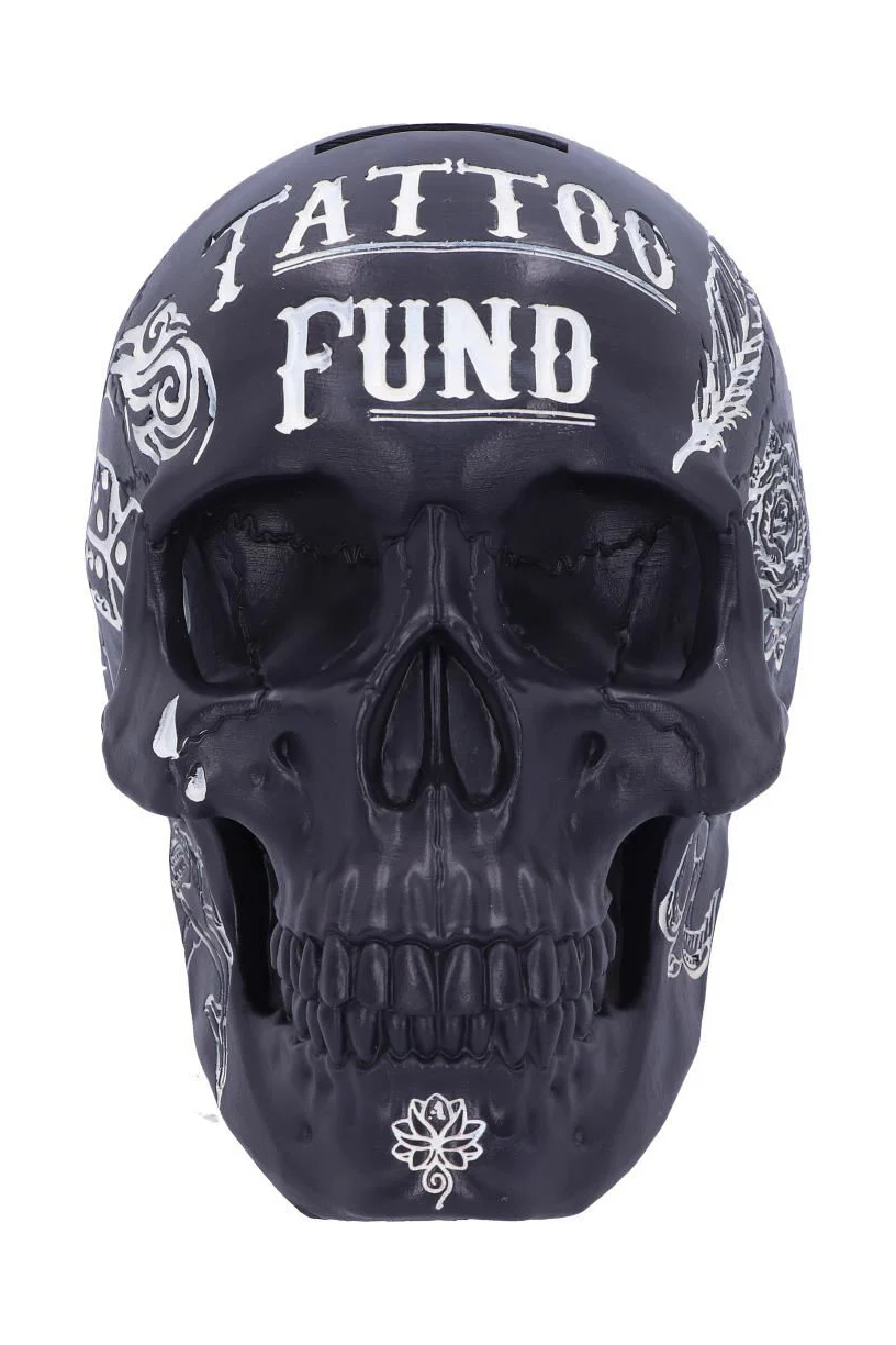 Tattoo Fund Skull Bank [BLACK] - Image 2