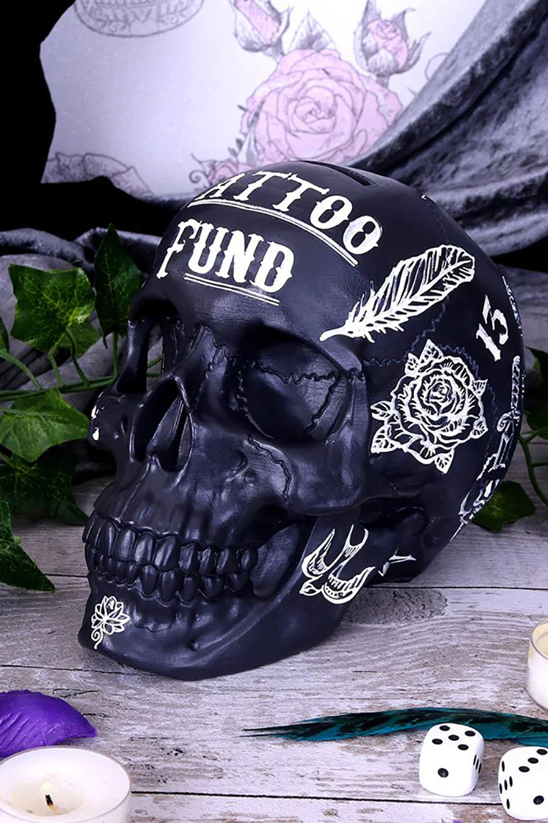 Tattoo Fund Skull Bank [BLACK] - Image 8