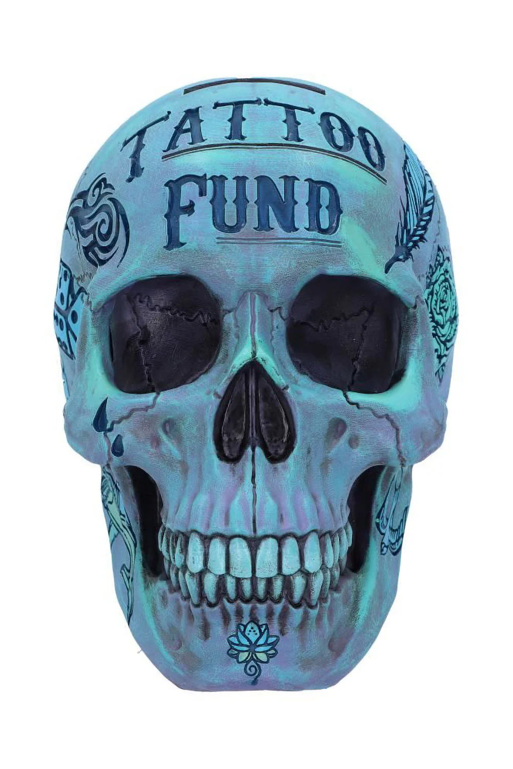 Tattoo Fund Skull Bank [BLUE] - Image 3