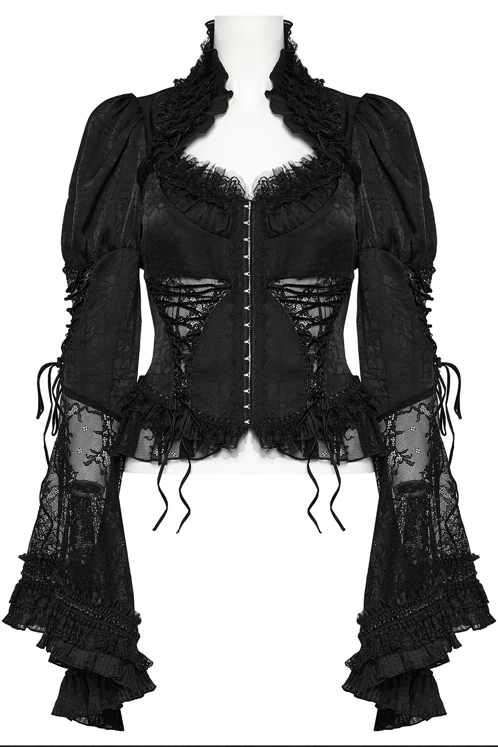 The Black Pearl Pirate Goth Top - Image 6