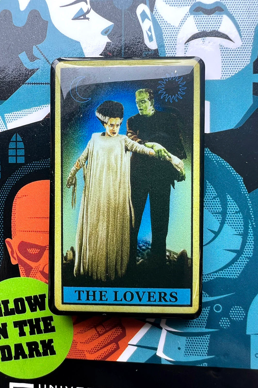 The Lovers Horror Monsters Tarot Pin - Image 2