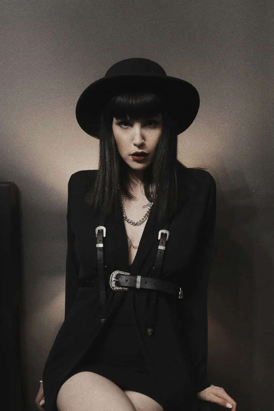 The Midnight Rider Western Goth Harness