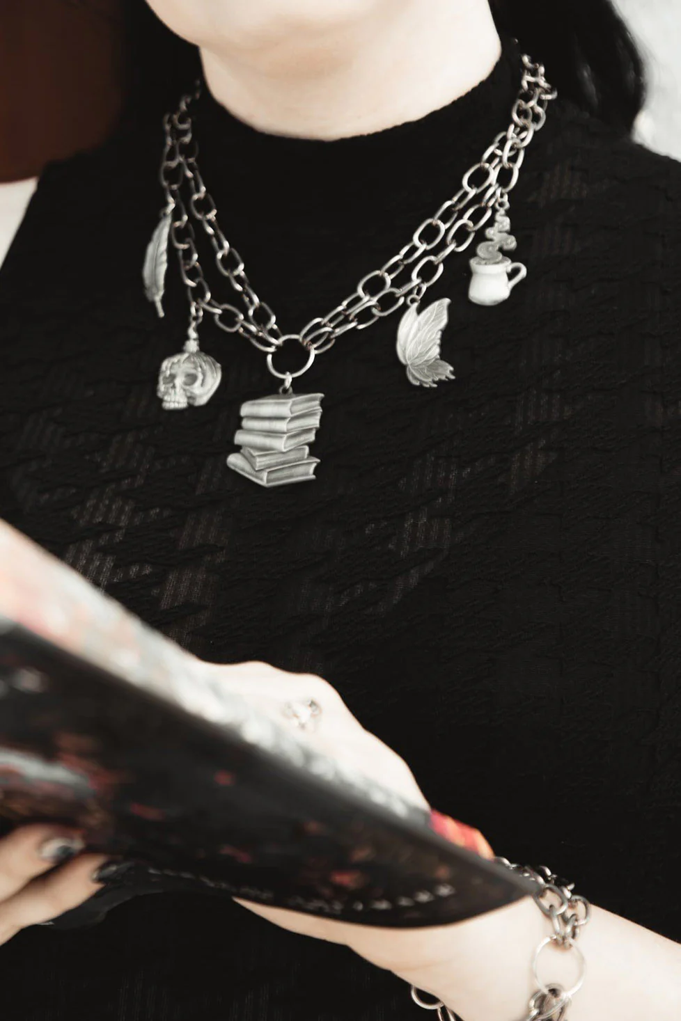 The Night Library Necklace