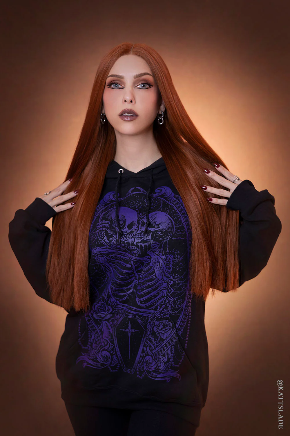 Til Death Do Us Part Hoodie [PURPLE] - Image 2