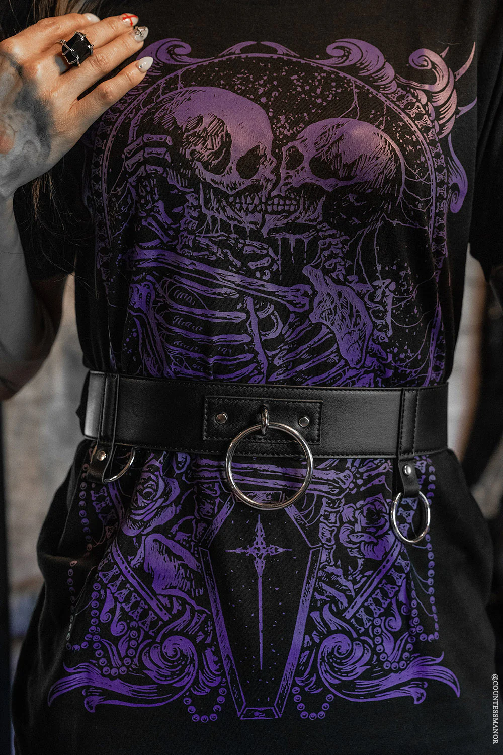 Til Death Do Us Part T-shirt [PURPLE] - Image 8