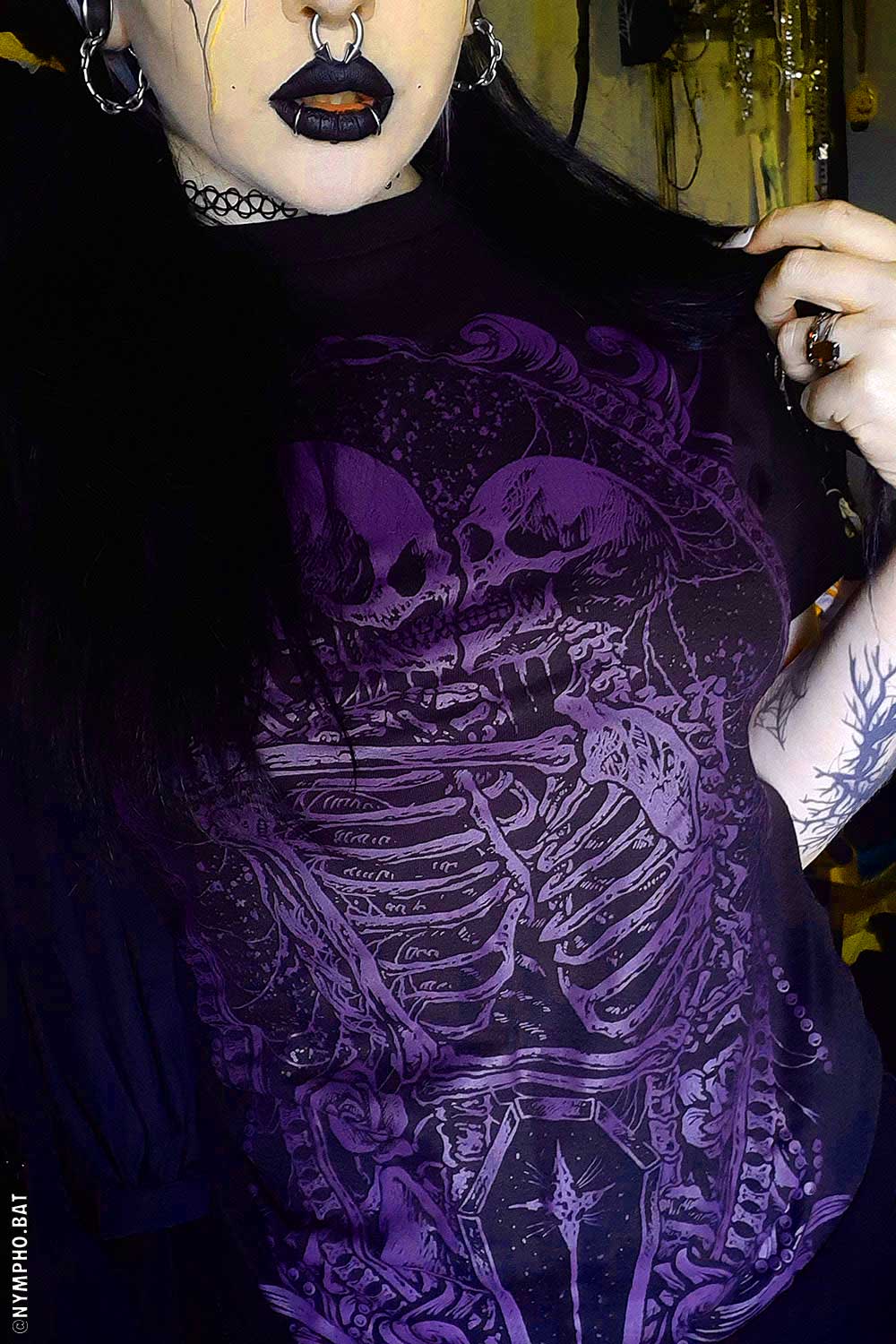 Til Death Do Us Part T-shirt [PURPLE] - Image 9