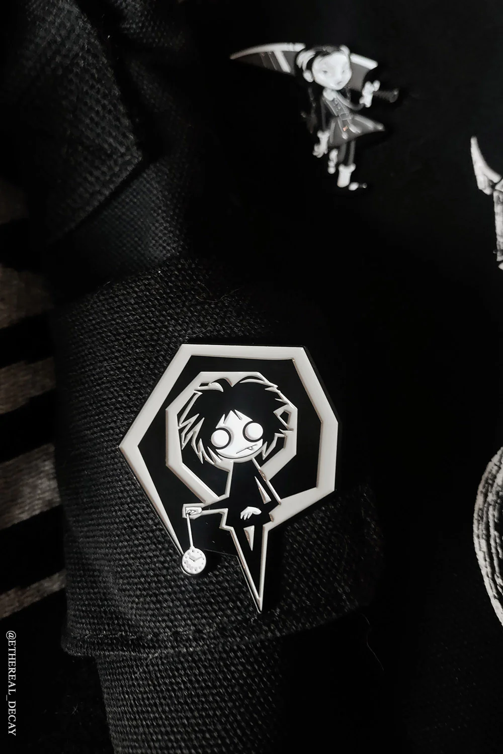 Timekeeper Enamel Pin