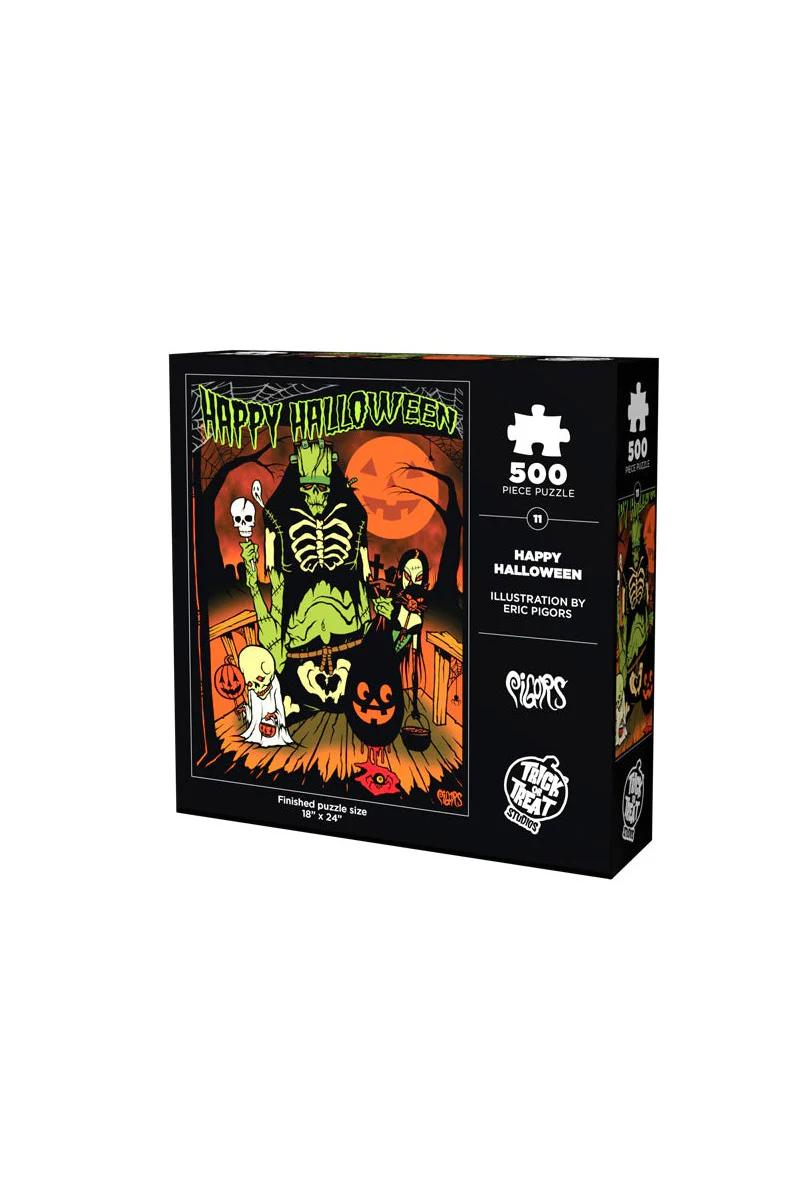 Toxic Toons - Happy Halloween Jigsaw Puzzle 500 pc - Image 3