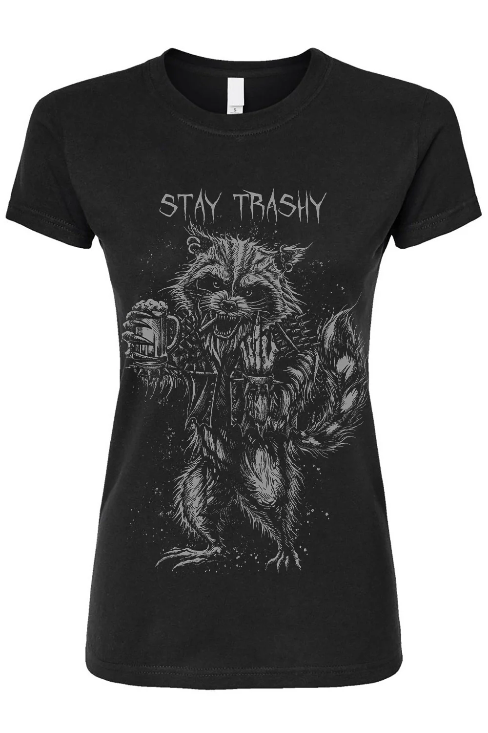 Trash Raccoon T-shirt - Image 4