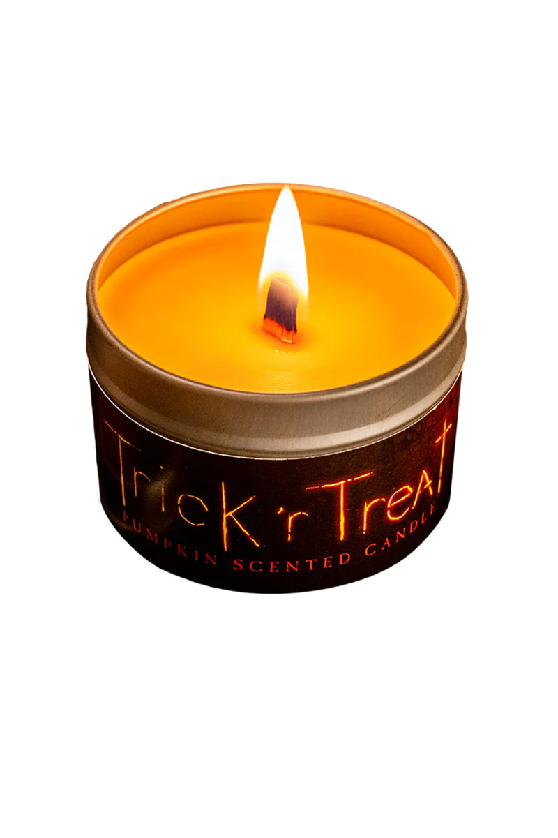 Trick 'R Treat Pumpkin Scented Candle - Image 2